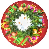 Plato-de-Sitio-en-Melamina-con-Diseños-Navideños