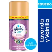 Aromatizante-de-Ambientes-Automatico-GLADE-Lavanda-y-Vainilla-Repuesto-170-ml