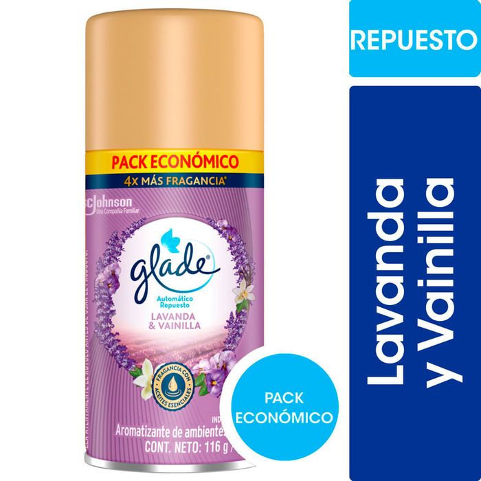 Aromatizante-de-Ambientes-Automatico-GLADE-Lavanda-y-Vainilla-Repuesto-170-ml