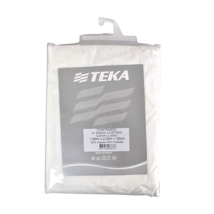 Sabana-Ajustable-Queen-CLASSIC-Blanco-160-x-200-30-cm