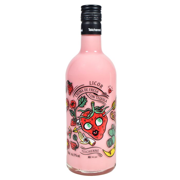 Licor-de-fresa-con-tequila-TEICHENNE-700-ml Licor-de-fresa-con-tequila-TEICHENNE-700-ml