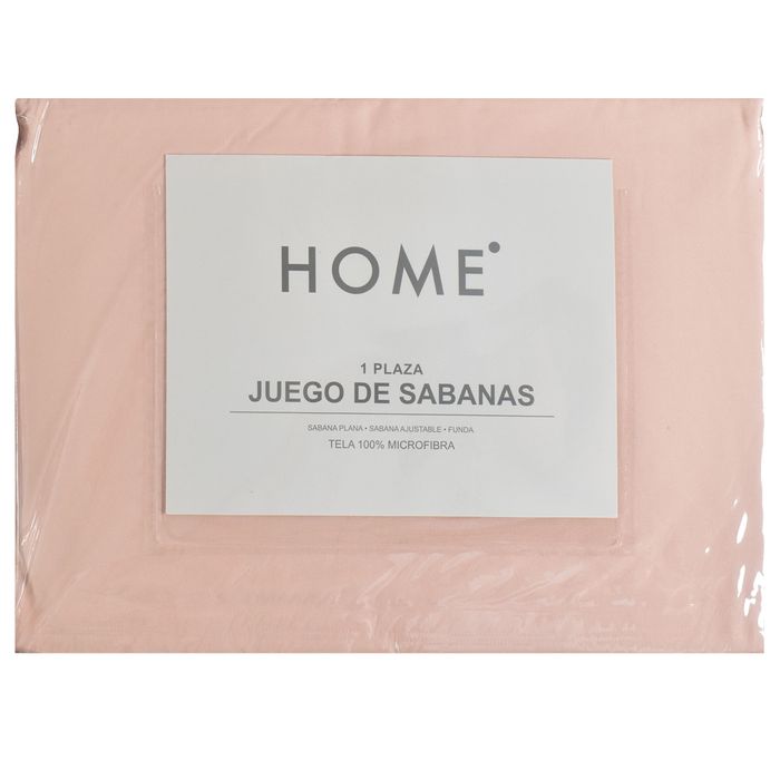 Juego-de-Sabanas-1-Plaza-Microfibra-Rosa