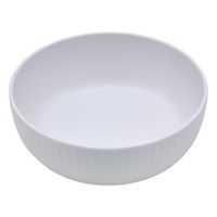 Bowl-Redondo-en-Melamina-17-x-6-cm-Diseno-Ribs-Blanco