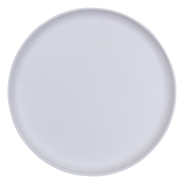 Plato-Llano-en-Melamina-27-cm-Diseño-Blanco
