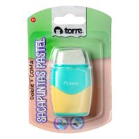 Sacapuntas-TORRE-Doble---Goma-Pastel