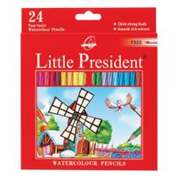Lapices-de-colores-LITTLE-PRESIDENT-acuarelables-x-24-un.