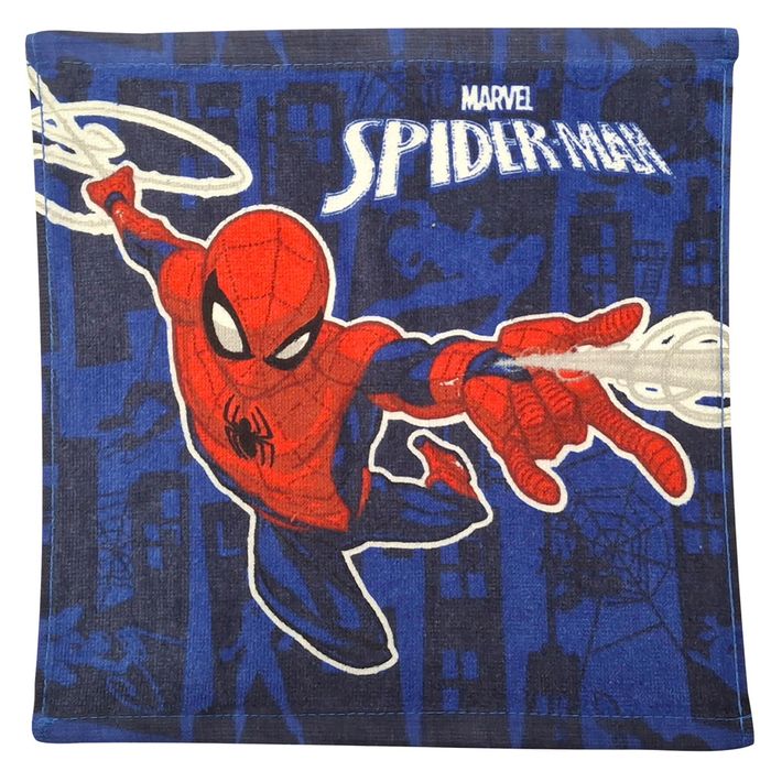 Toalla-social-infantil-velour-30x30-cm-Spiderman Toalla-social-infantil-velour-30x30-cm-Spiderman