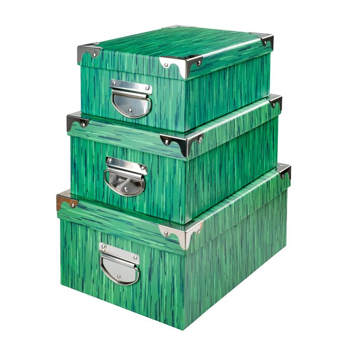 Set-de-3-Cajas-de-Carton-Verde Set-de-3-Cajas-de-Carton-Verde