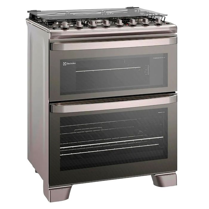 Cocina-ELECTROLUX-Mod.-FE5DC-5-hornallas-doble-horno-gas-electrico