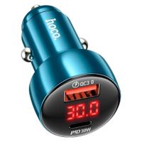 Carg.-Auto-HOCO-Mod.-Z50-Usb-a-usb-c-Pd-Mod.-30W-Sapphire-Bl