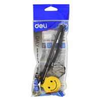 Boligrafo-Gel-Negro-DELI-con-Cordon-Mostrador